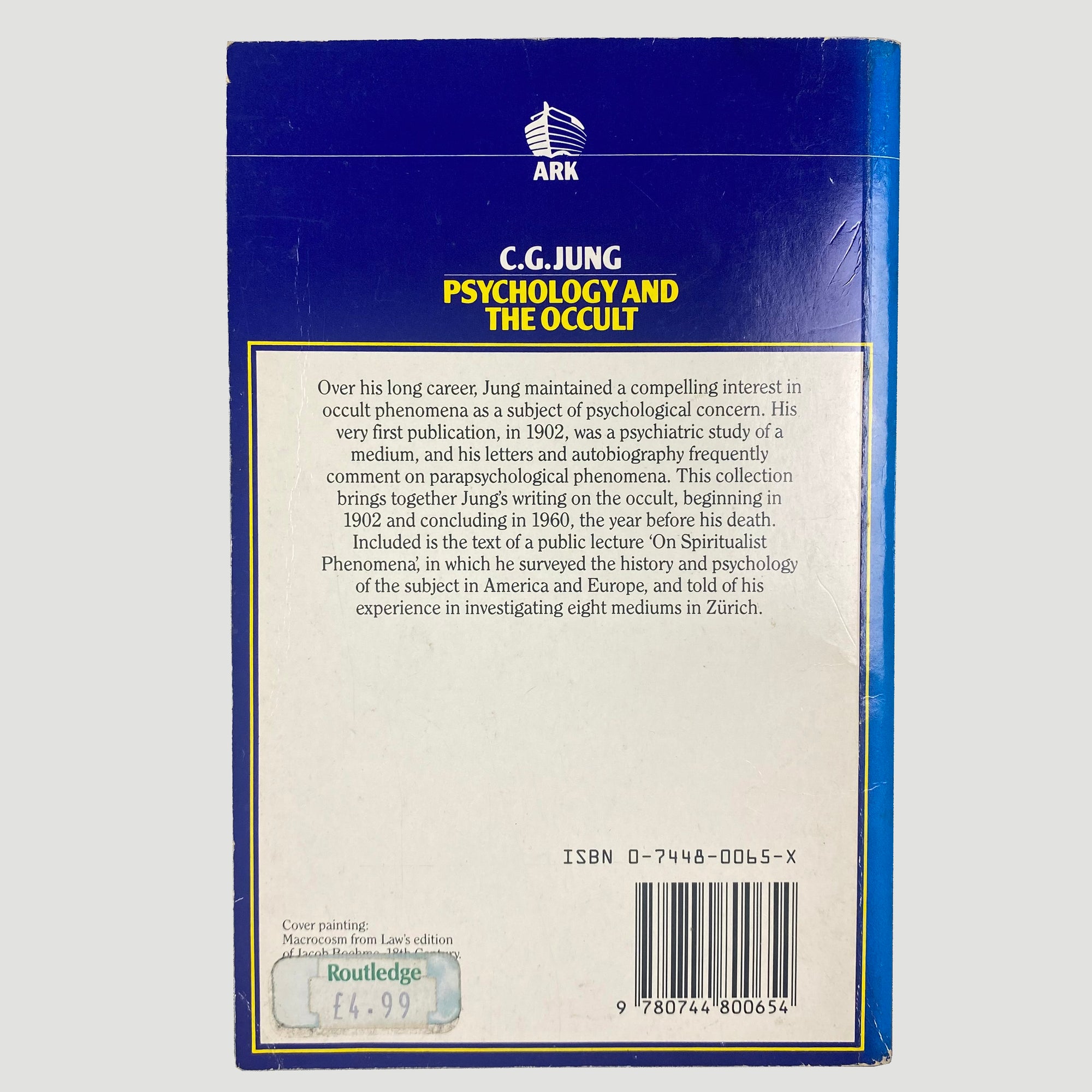 1987 Psychology and the Occult by C.G. Jung