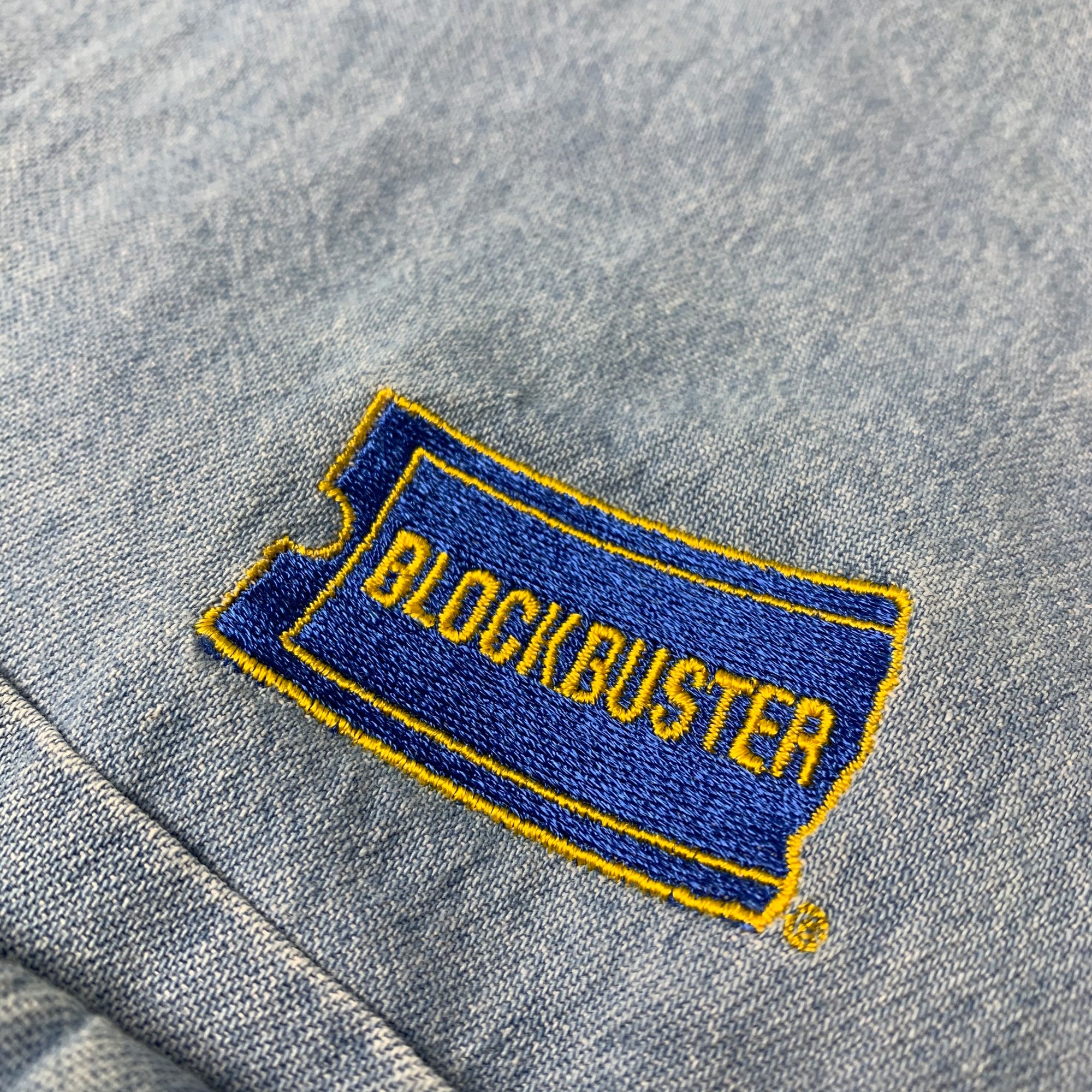 90's Blockbuster Denim Staff Shirt