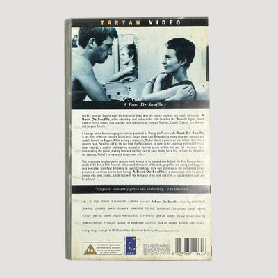 90's Jean Luc Godard A Bout De Souffle VHS