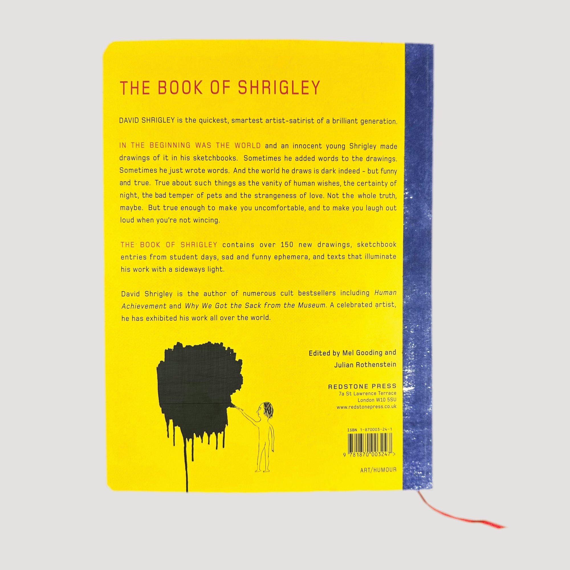 2005 The Book of David Shrigley 1st Edition