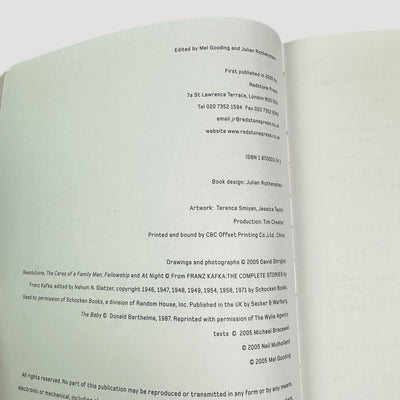 2005 The Book of David Shrigley 1st Edition