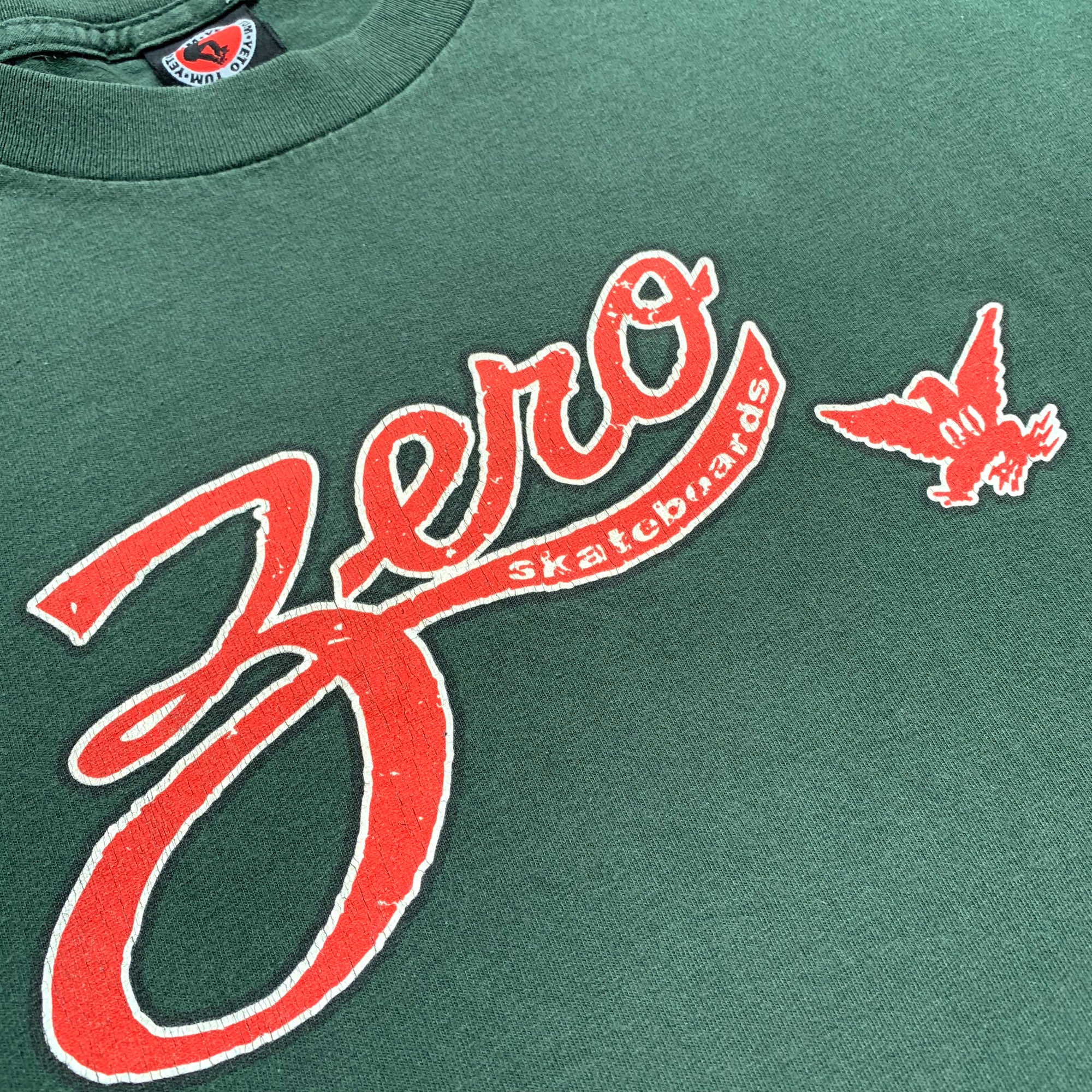 90's Zero Skateboards logo T-Shirt