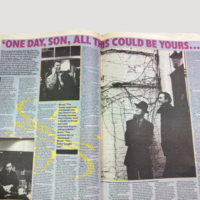 1993 NME David Bowie + Suede Issue