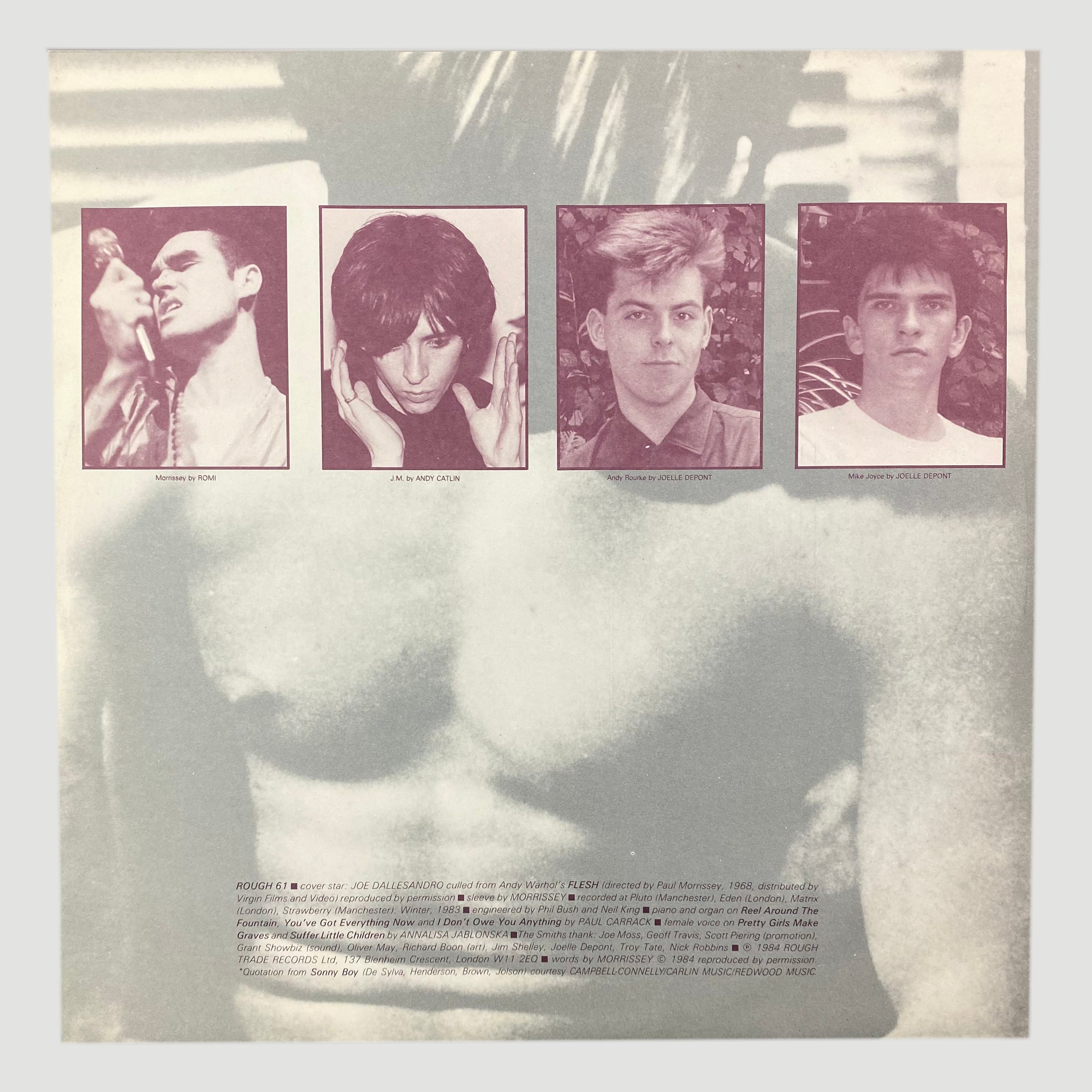 1984 The Smiths The Smiths LP