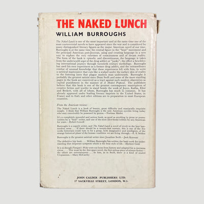 1964 William Burroughs Naked Lunch UK 1st Edition Hardback
