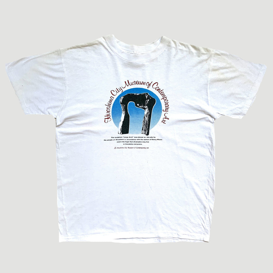 80's Henry Moore x Hiroshima Museum T-Shirt