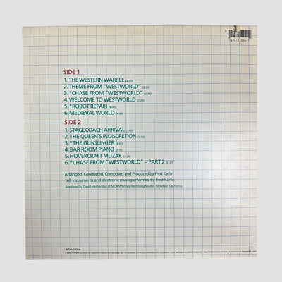 1973 Westworld OST LP