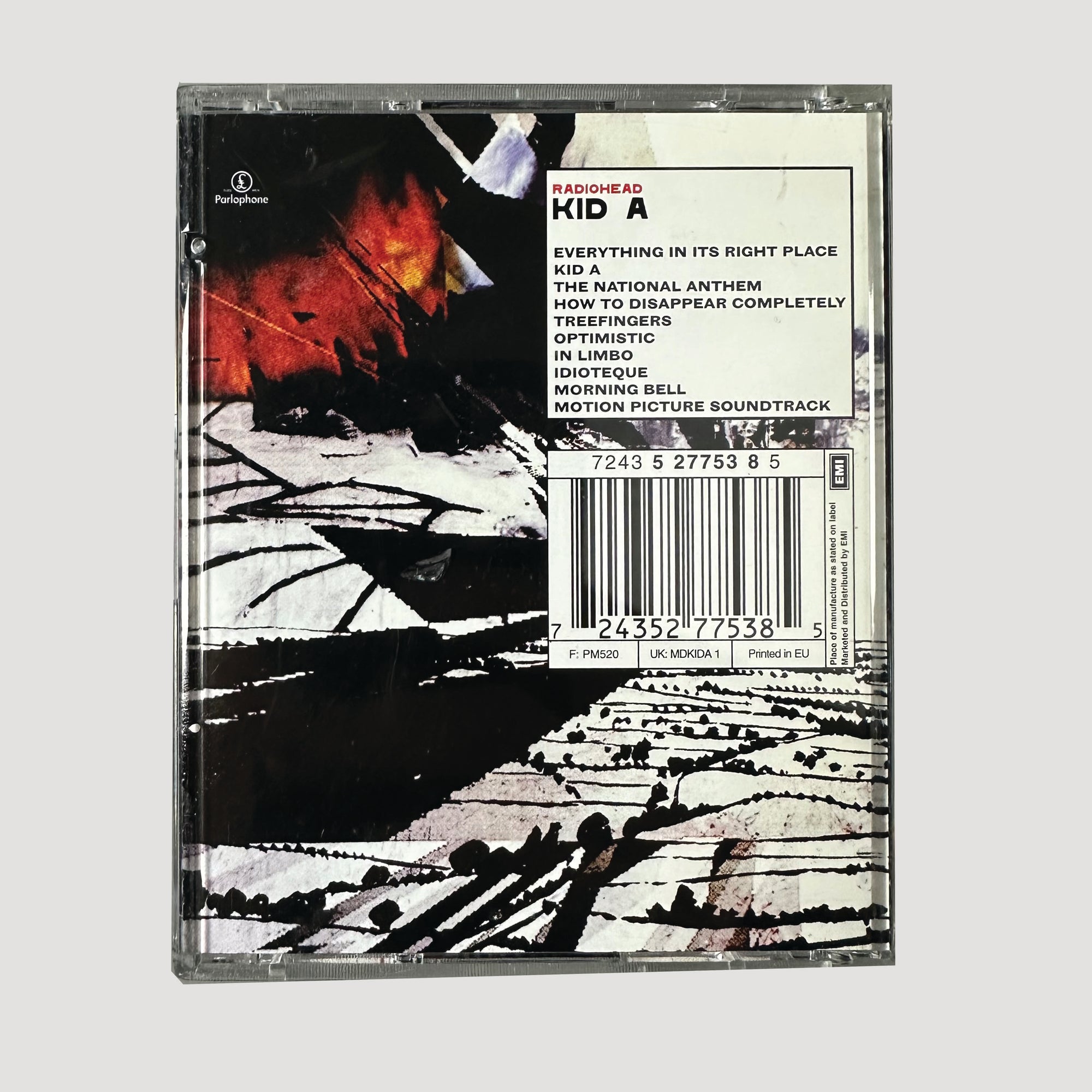2000 Radiohead KID A UK Minidisc