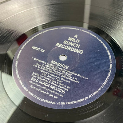 90's Massive Attack Unfinished Sympathy 12" Single