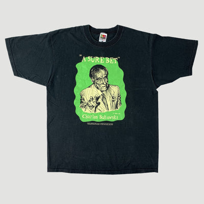 1997 Charles Bukowski & R.Crumb 'Sure Bet' T-Shirt
