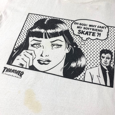 00's Thrasher Boyfriend Cant Skate T-Shirt