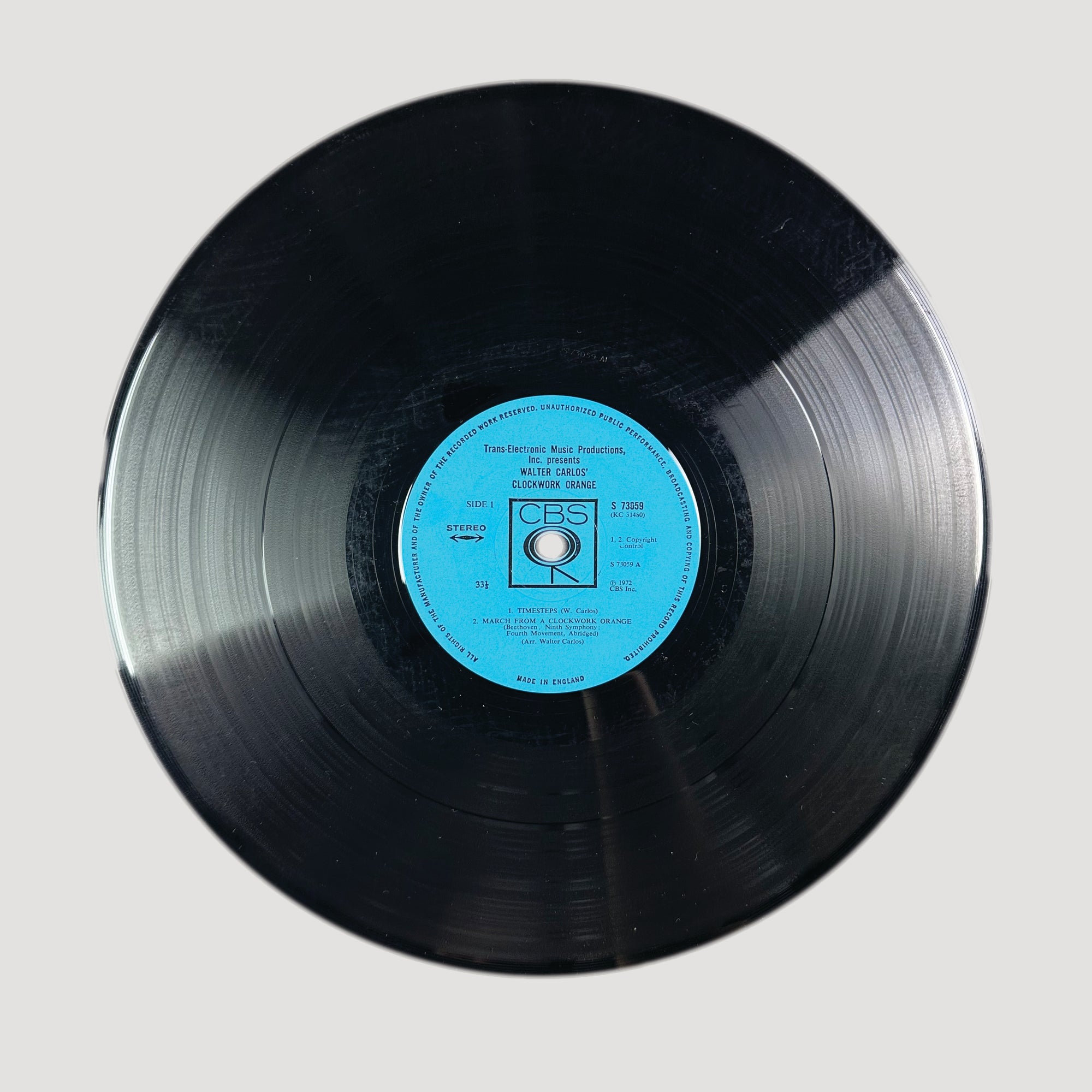 70's Walter Carlos Clockwork Orange LP