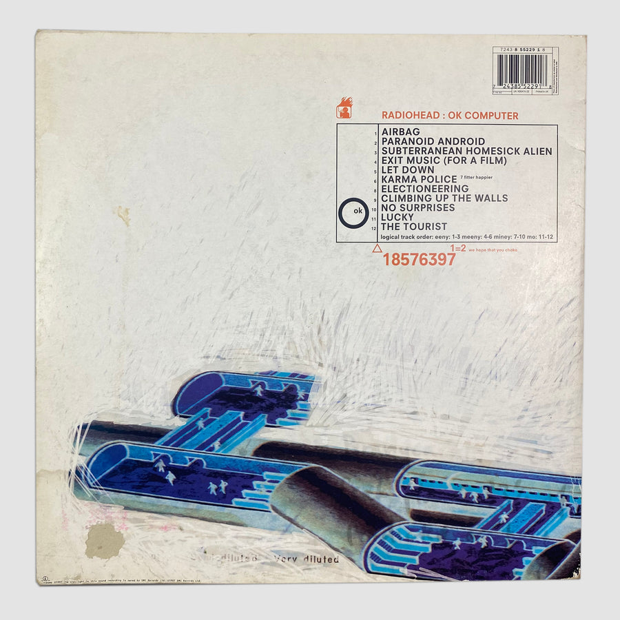 1997 Radiohead OK Computer 12" LP (1st UK Press Gatefold)