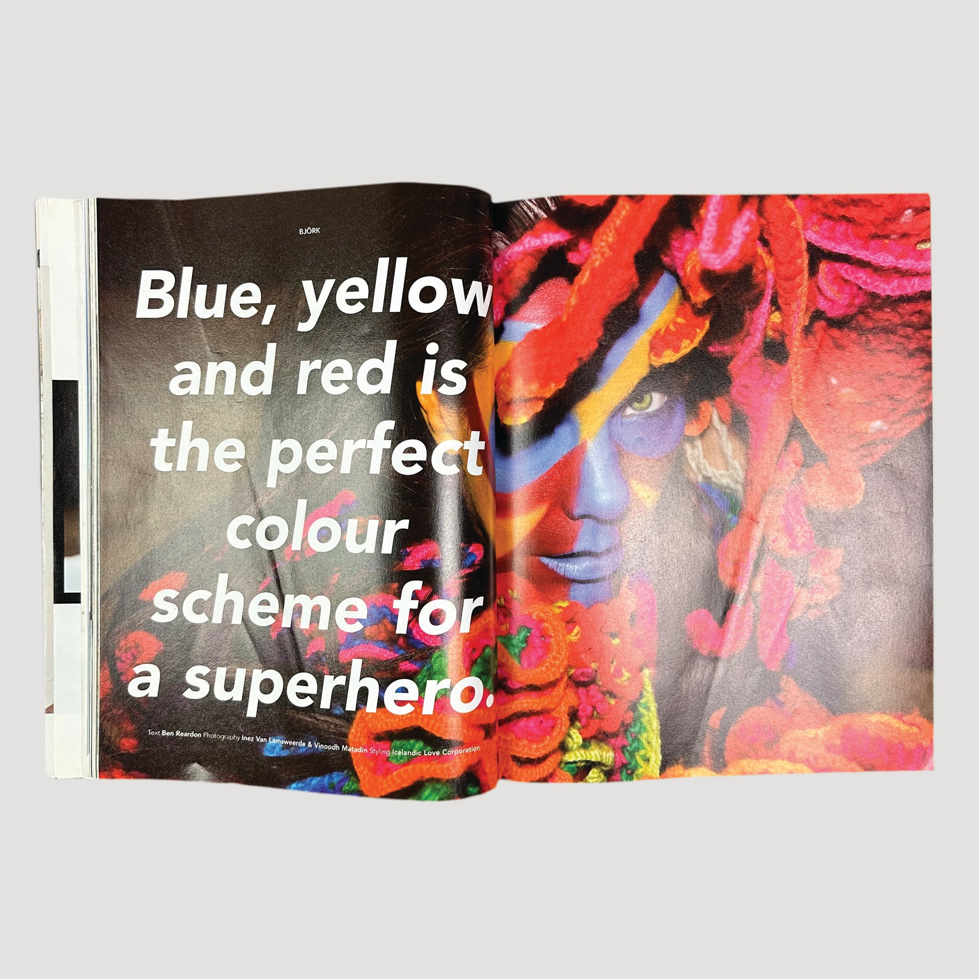 2007 i-D Bjork Waaghh Issue