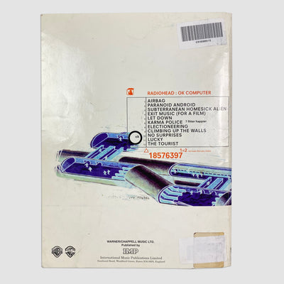 1997 Radiohead Ok Computer Tab Book