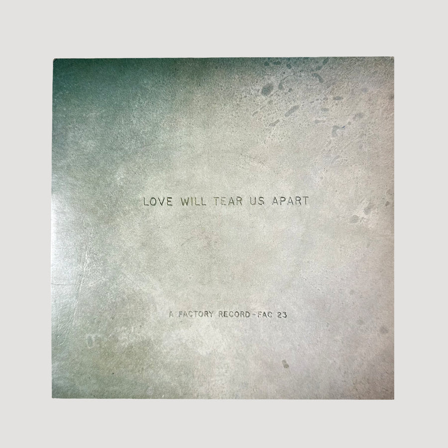 1984 Joy Division Love Will Tear Us Apart UK 7" Single