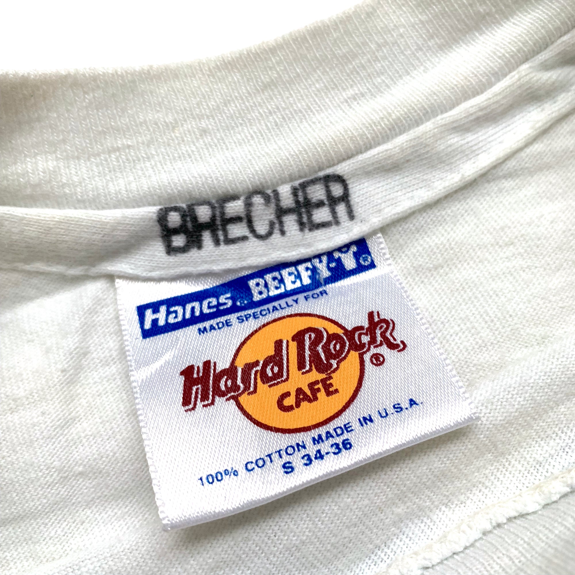 1990 Hard Rock Cafe NY Save The Planet T-Shirt