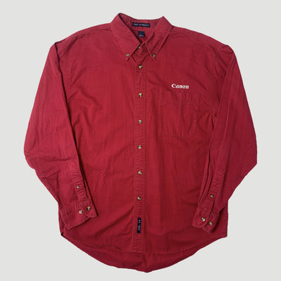 90's Canon Staff Button Up Shirt