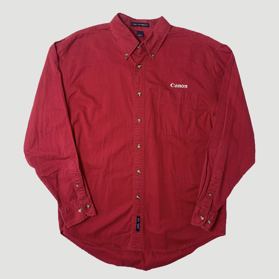 90's Canon Staff Button Up Shirt