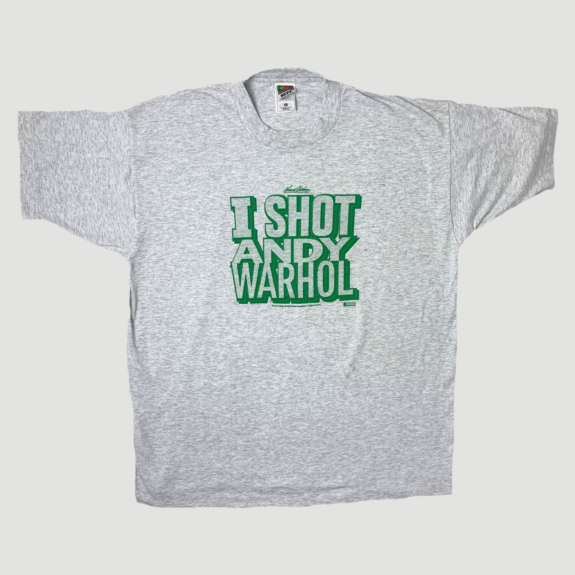 1996 'I Shot Andy Warhol' T-Shirt