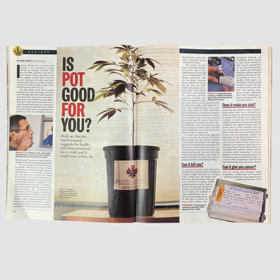 2002 TIME Magazine Is America Going to POT Issue