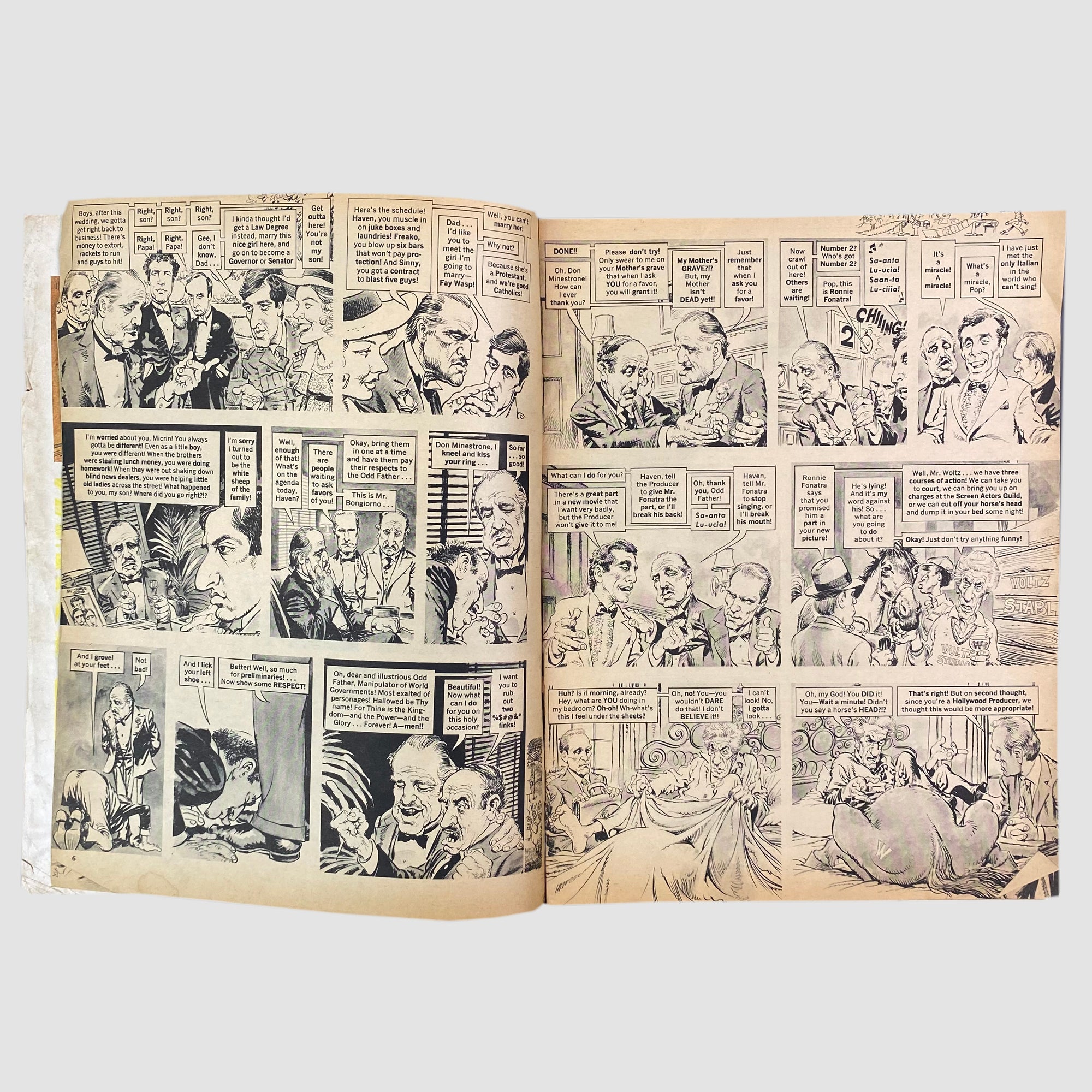 70's MAD Comic Godfather Issue