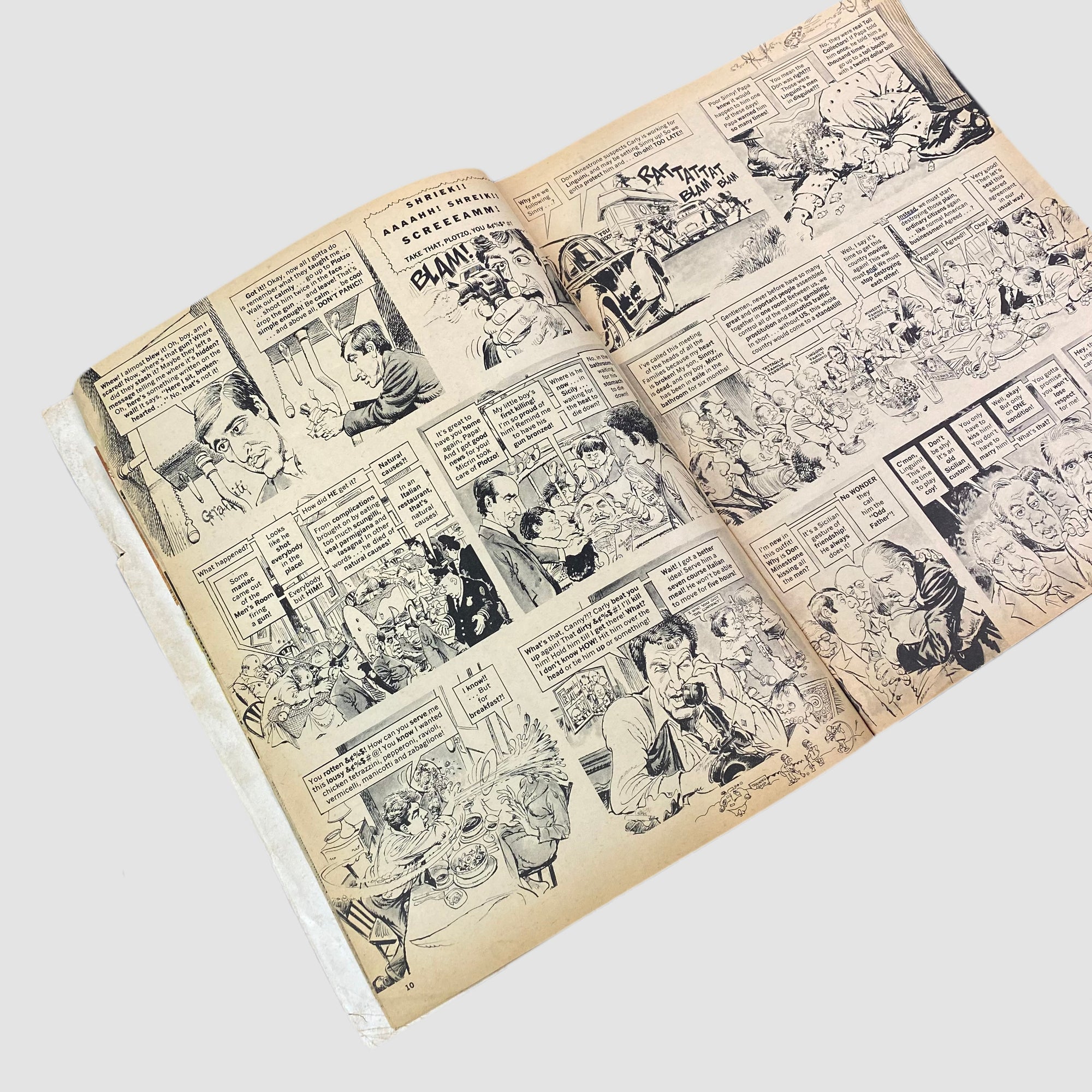 70's MAD Comic Godfather Issue