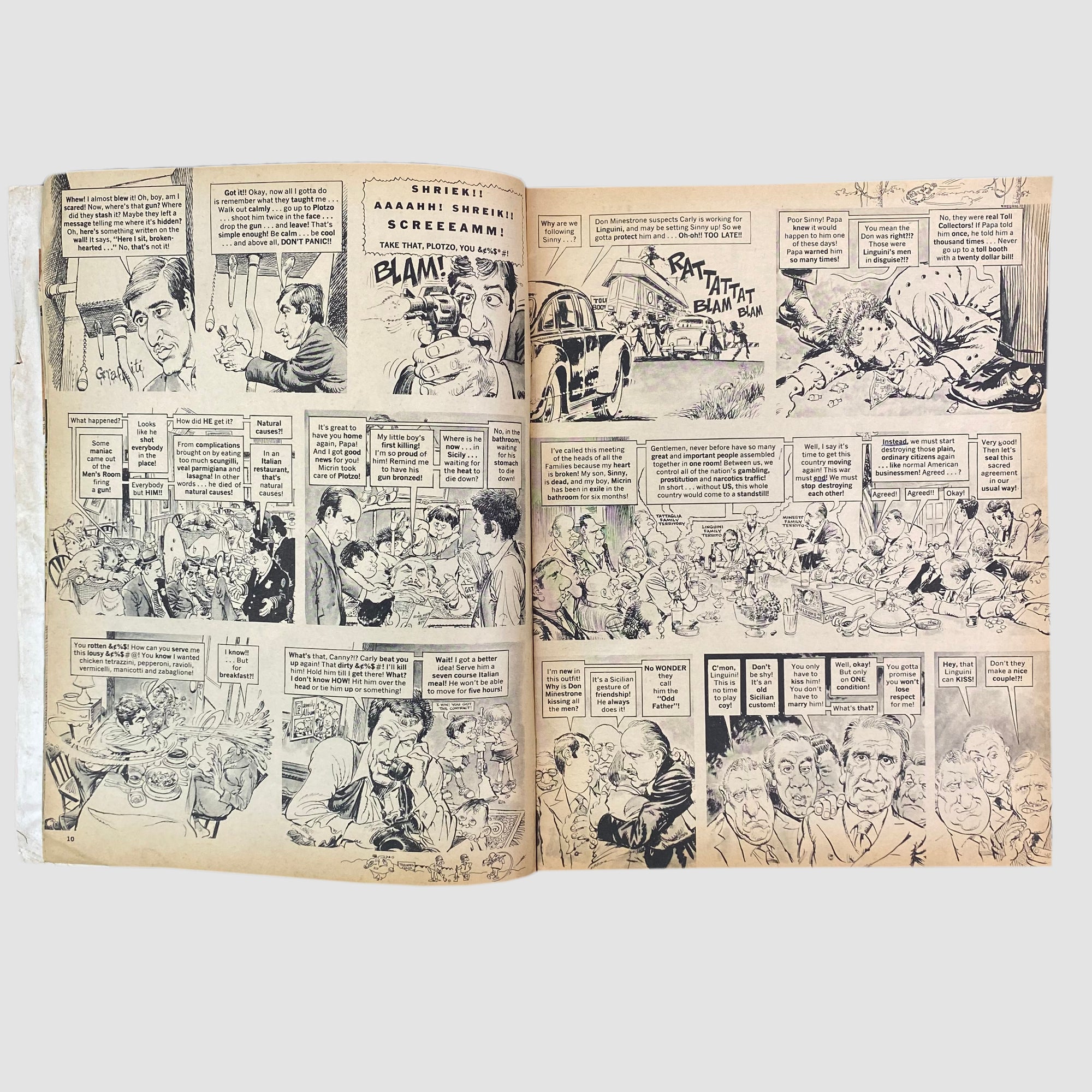 70's MAD Comic Godfather Issue