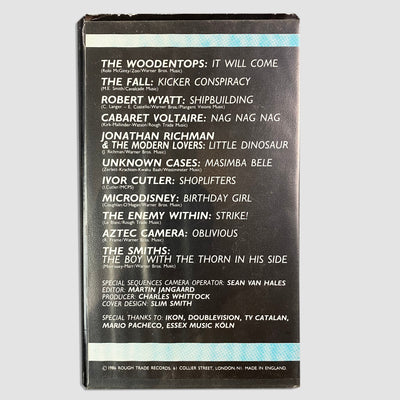 1986 Rough Trade 'Not Television' VHS Sampler