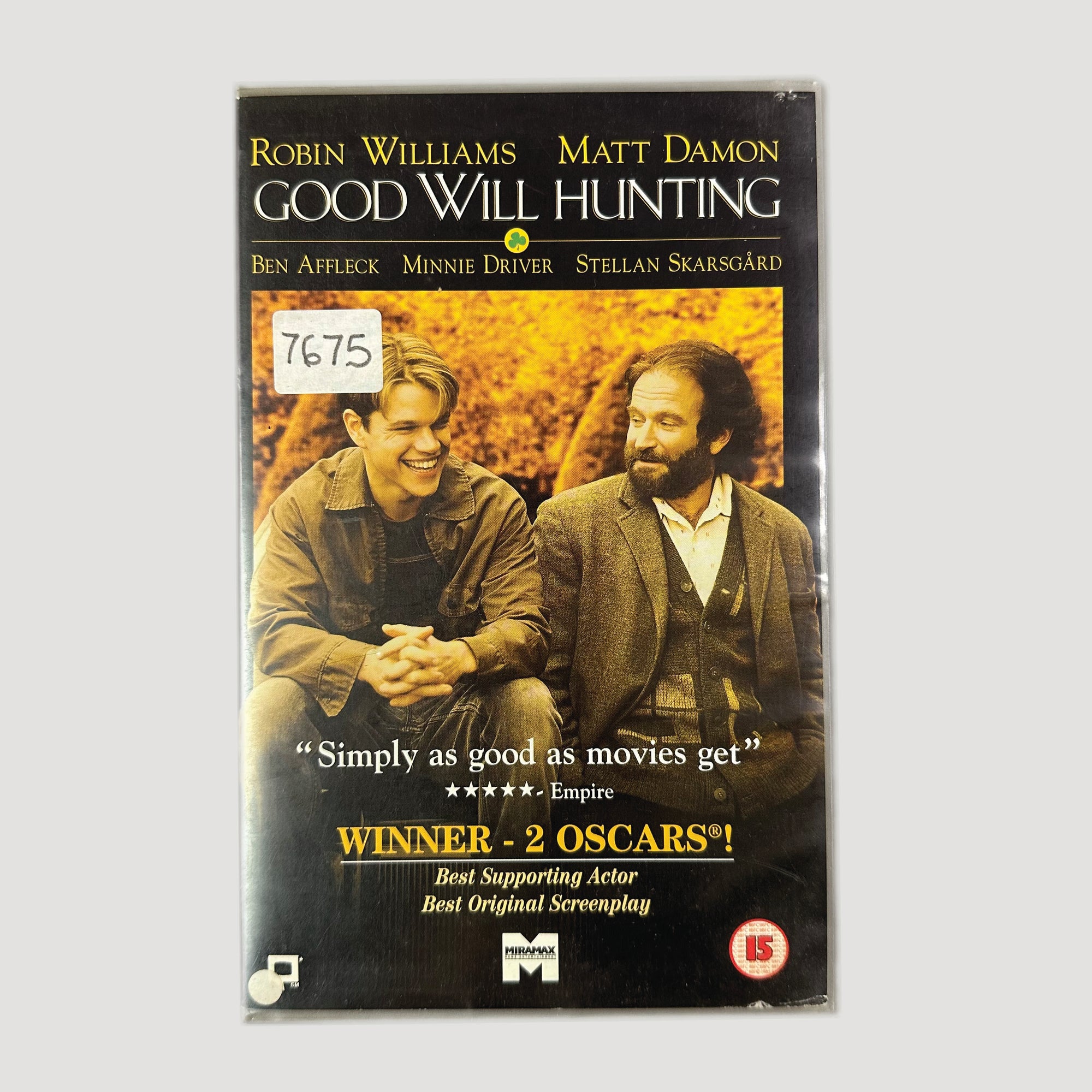 1997 Good Will Hunting Ex-Rental VHS