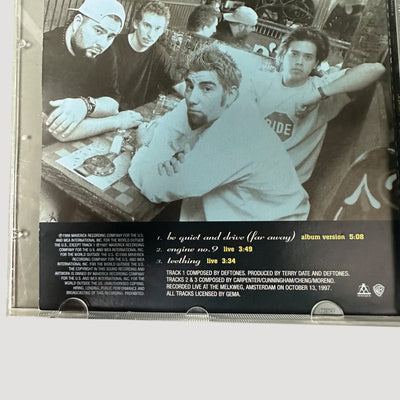 1998 Deftones Be Quiet and Drive CD Single