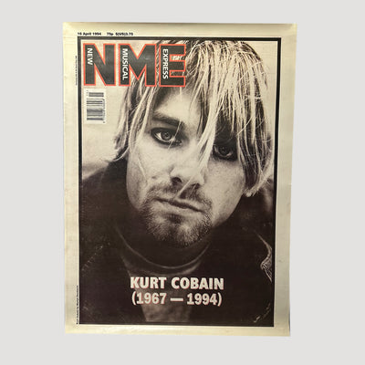 Mid 90's NME Kurt Cobain Memorial Poster