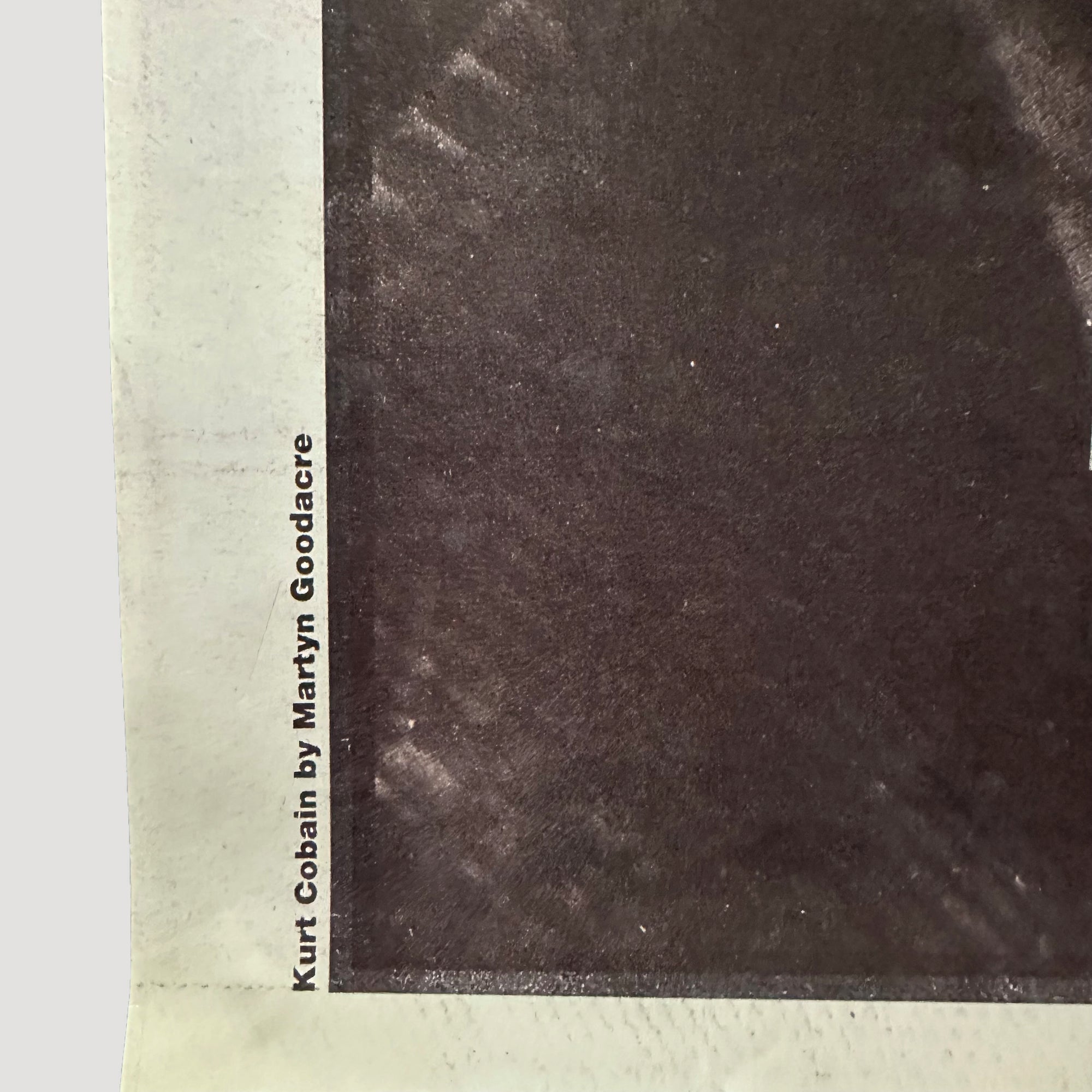 Mid 90's NME Kurt Cobain Memorial Poster