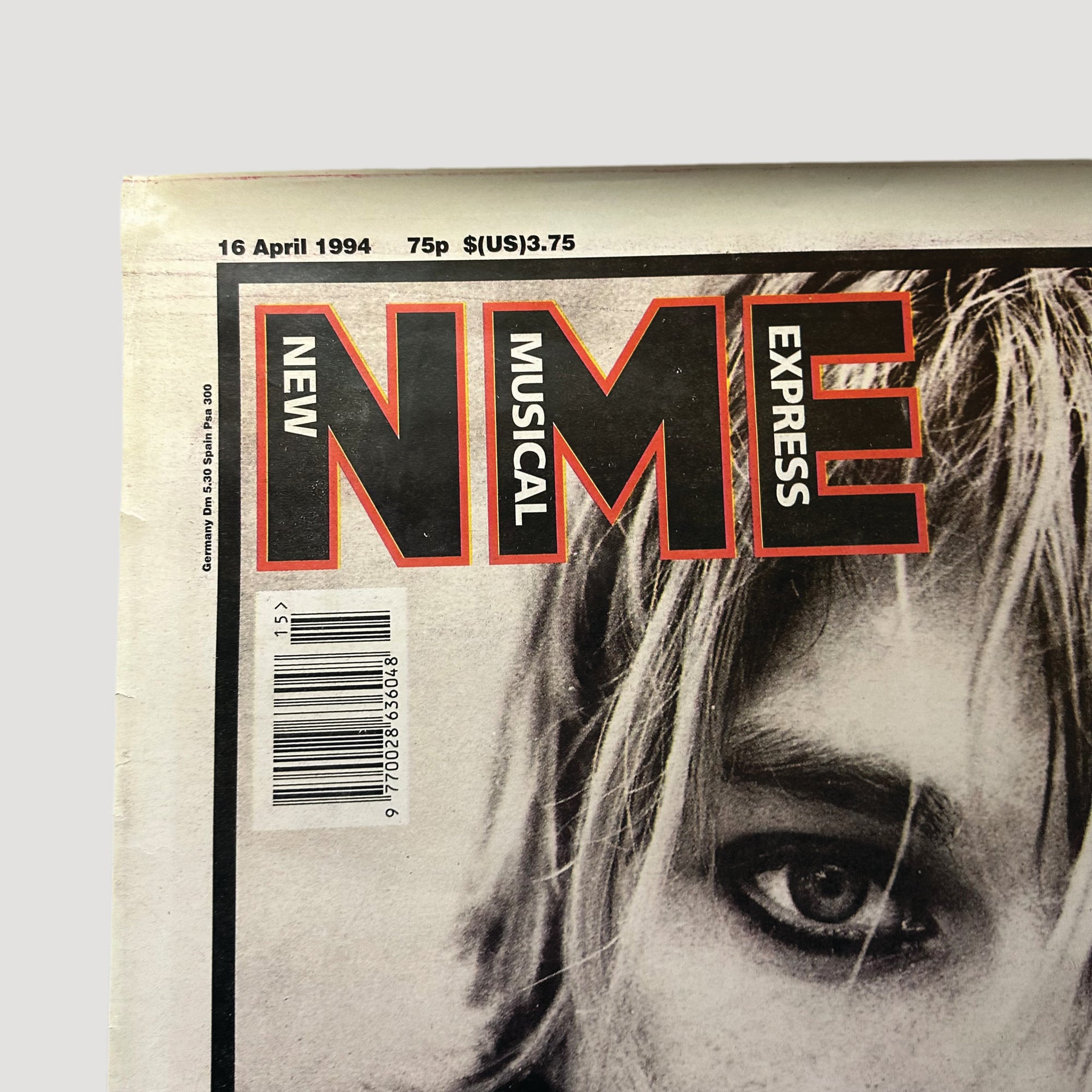 Mid 90's NME Kurt Cobain Memorial Poster