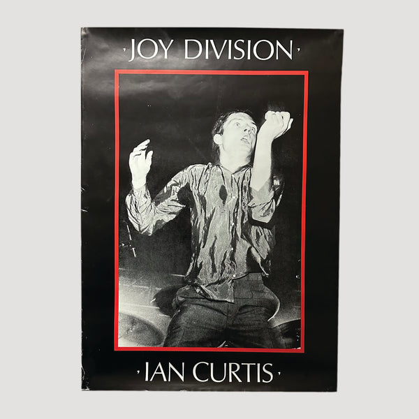 Joy Division Ian Curtis 公式ポスター＋額縁 Ian Curtis of Joy Division by Marc Tilli | Photography