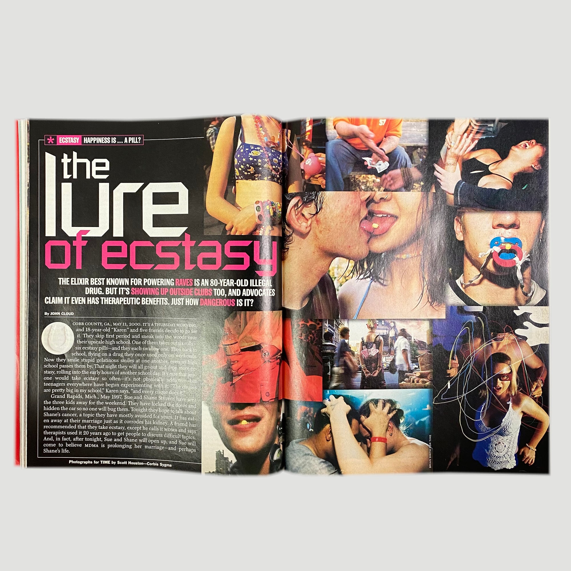 1999 TIME Magazine Ecstacy Issue