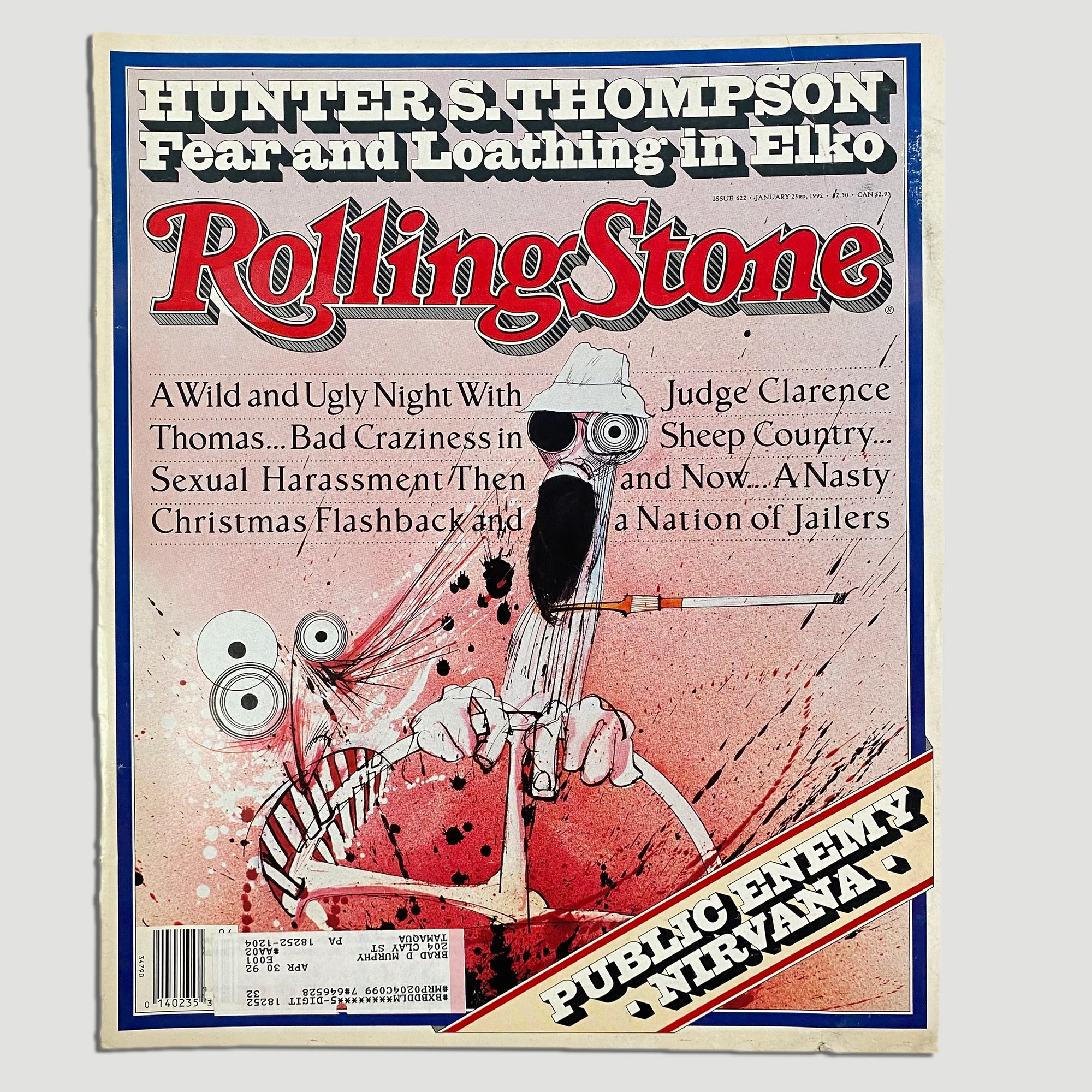 1993 Rolling Stone Hunter S. Thompson Issue