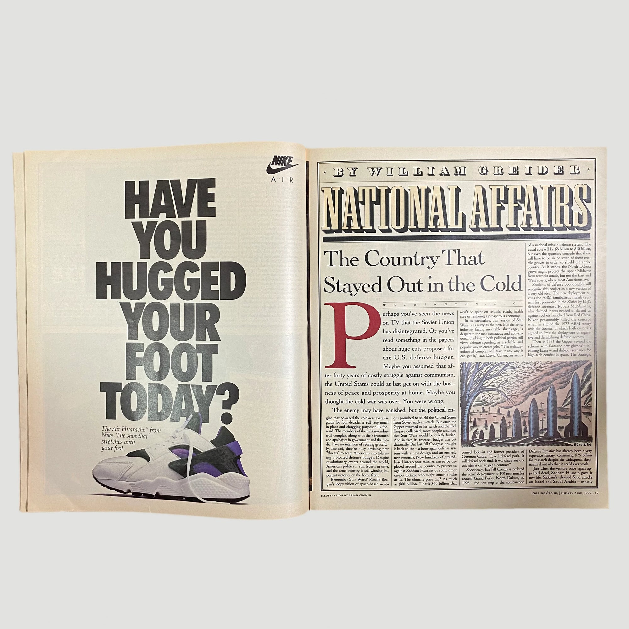 1993 Rolling Stone Hunter S. Thompson Issue