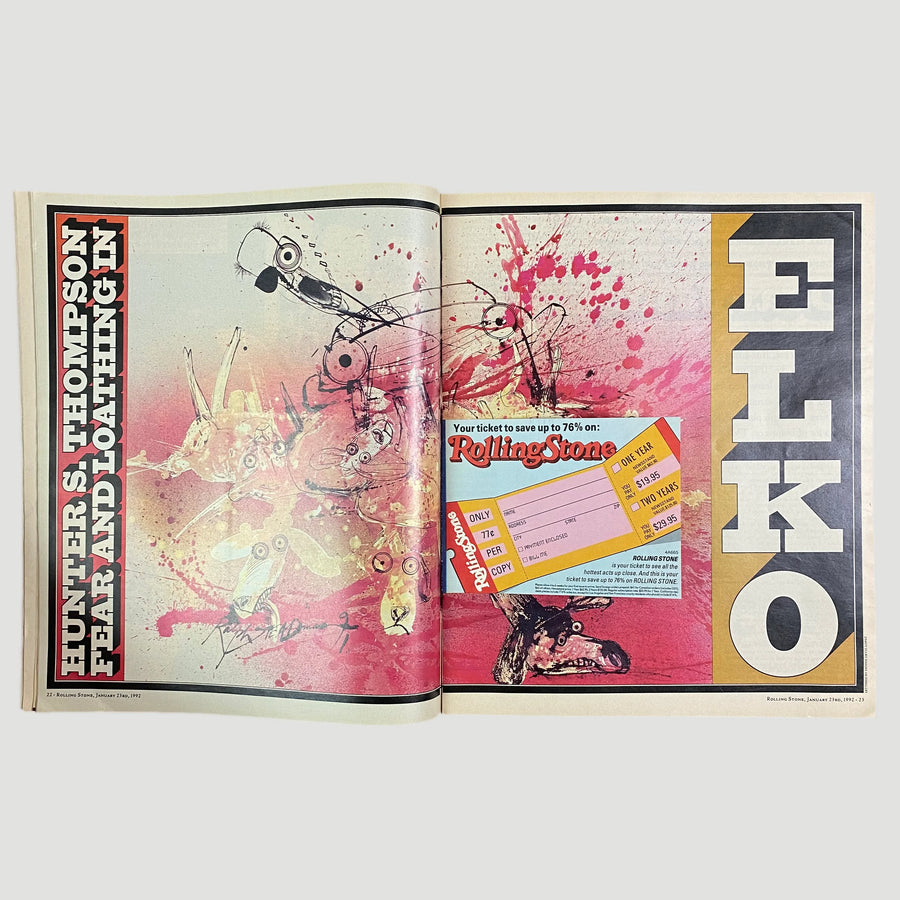 1993 Rolling Stone Hunter S. Thompson Issue