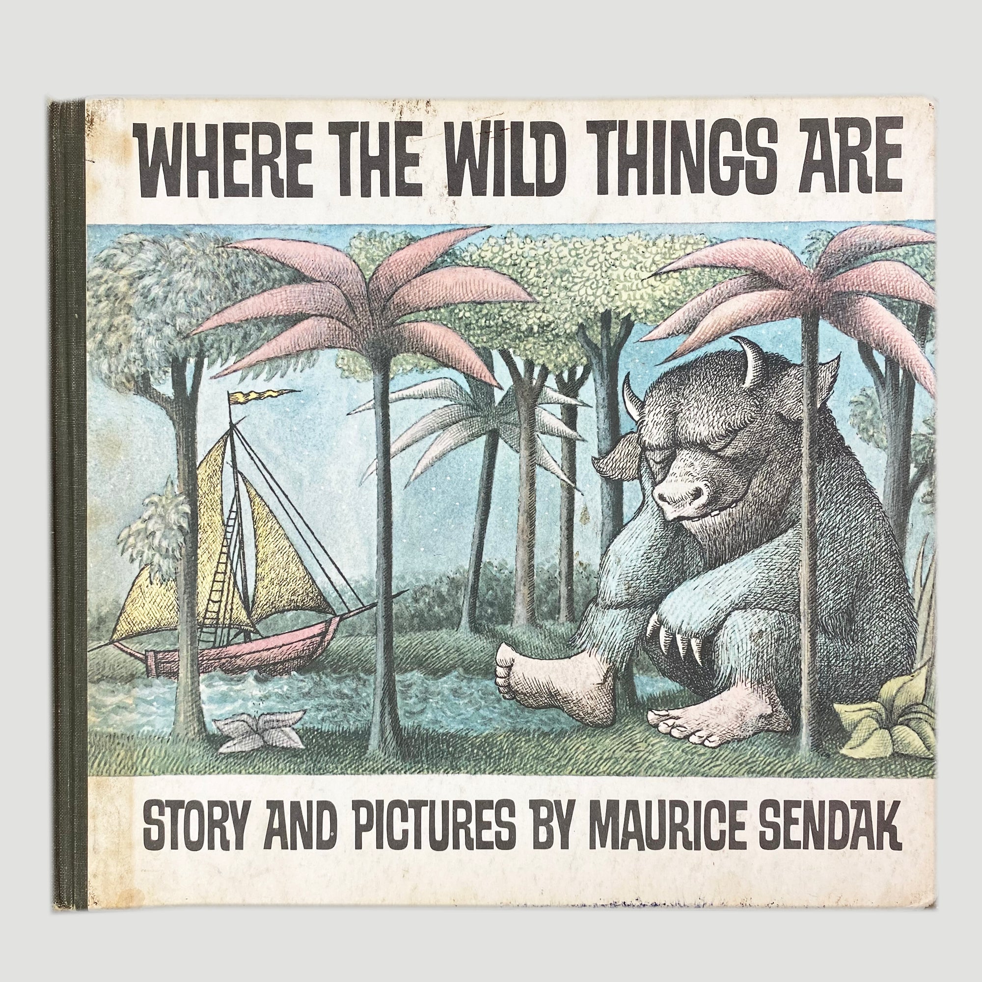 1963 Where the Wild Things Are Book Club Edition