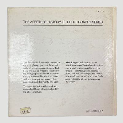 80's Man Ray Book
