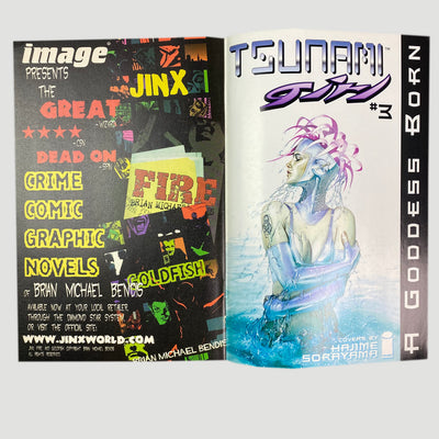 90's Tsunami Girl Sorayama Comic