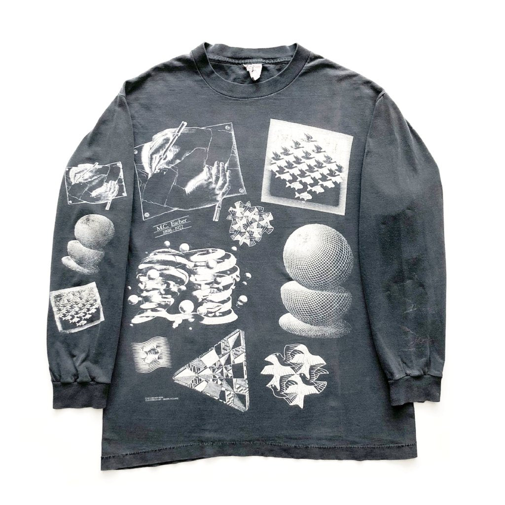 Early 90s M.C. Escher Long Sleeve