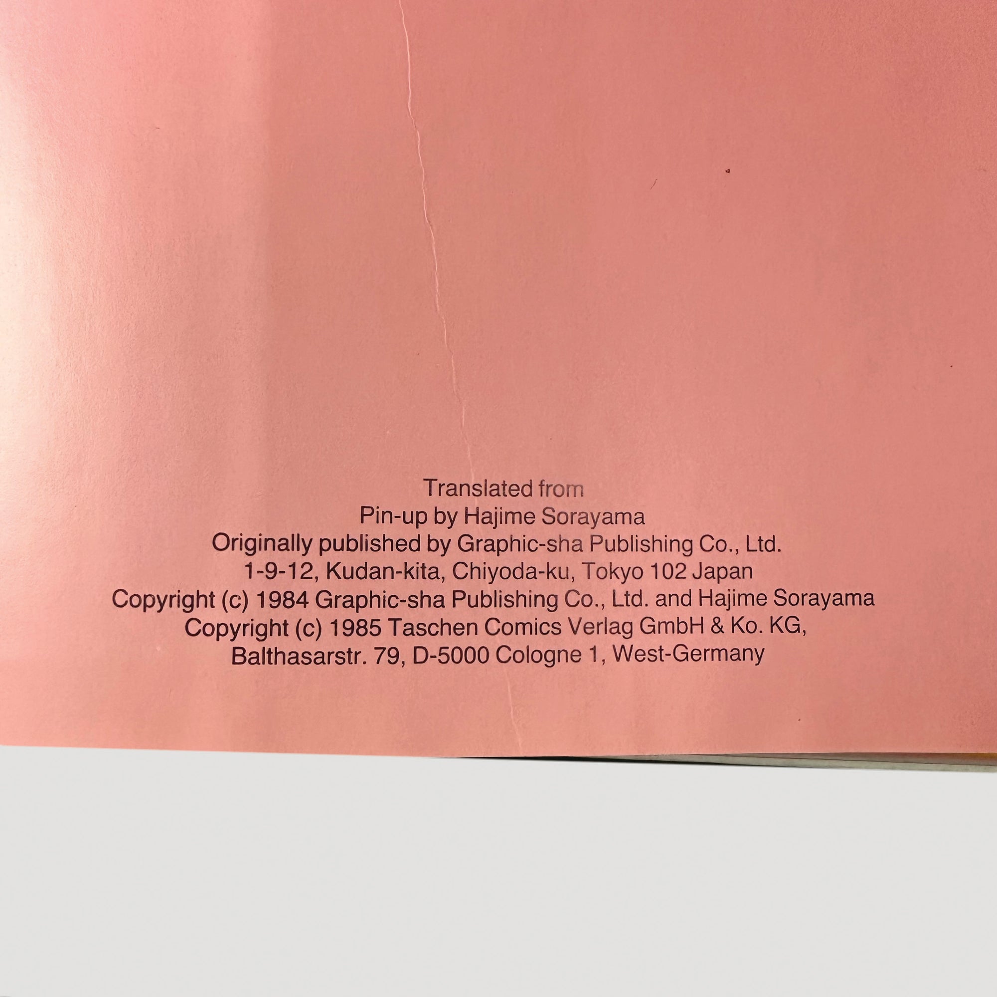 1985 Hajime Sorayama ‘Pin-up’ + Poster