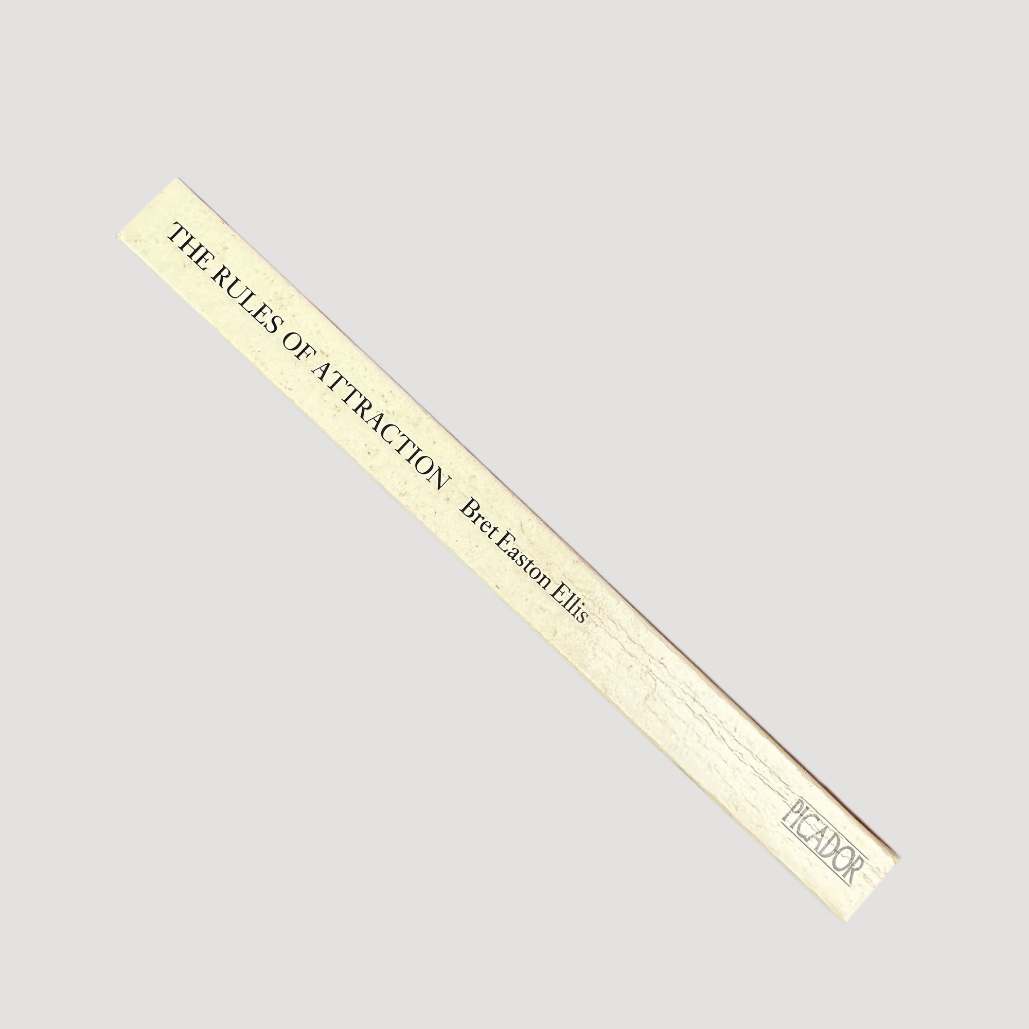 1987 Bret Easton Ellis Rules of Attraction