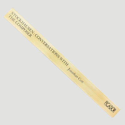 1974 Stockhausen: Conversations with the Composer