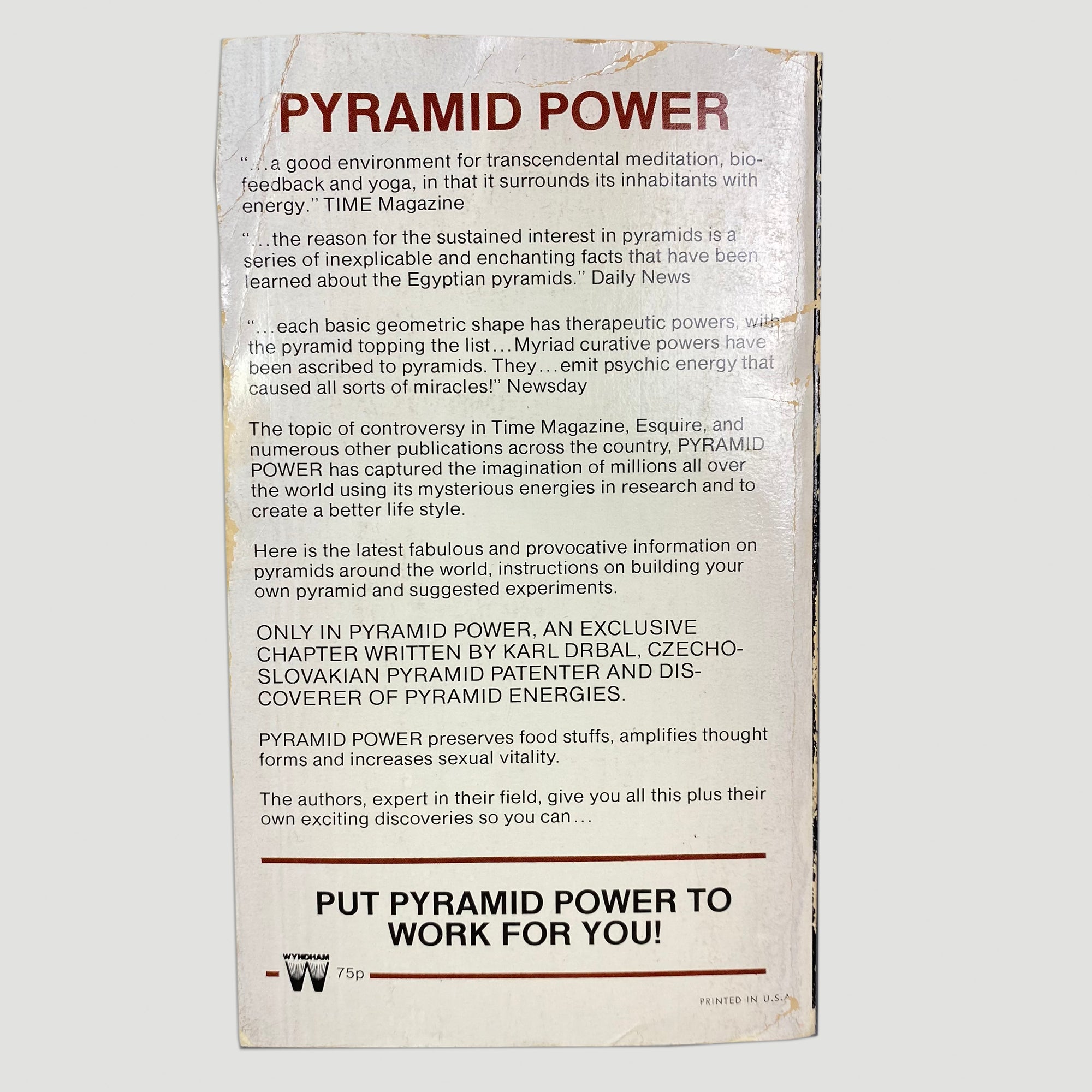 1976 Pyramid Power Max Toth & Greg Nielsen