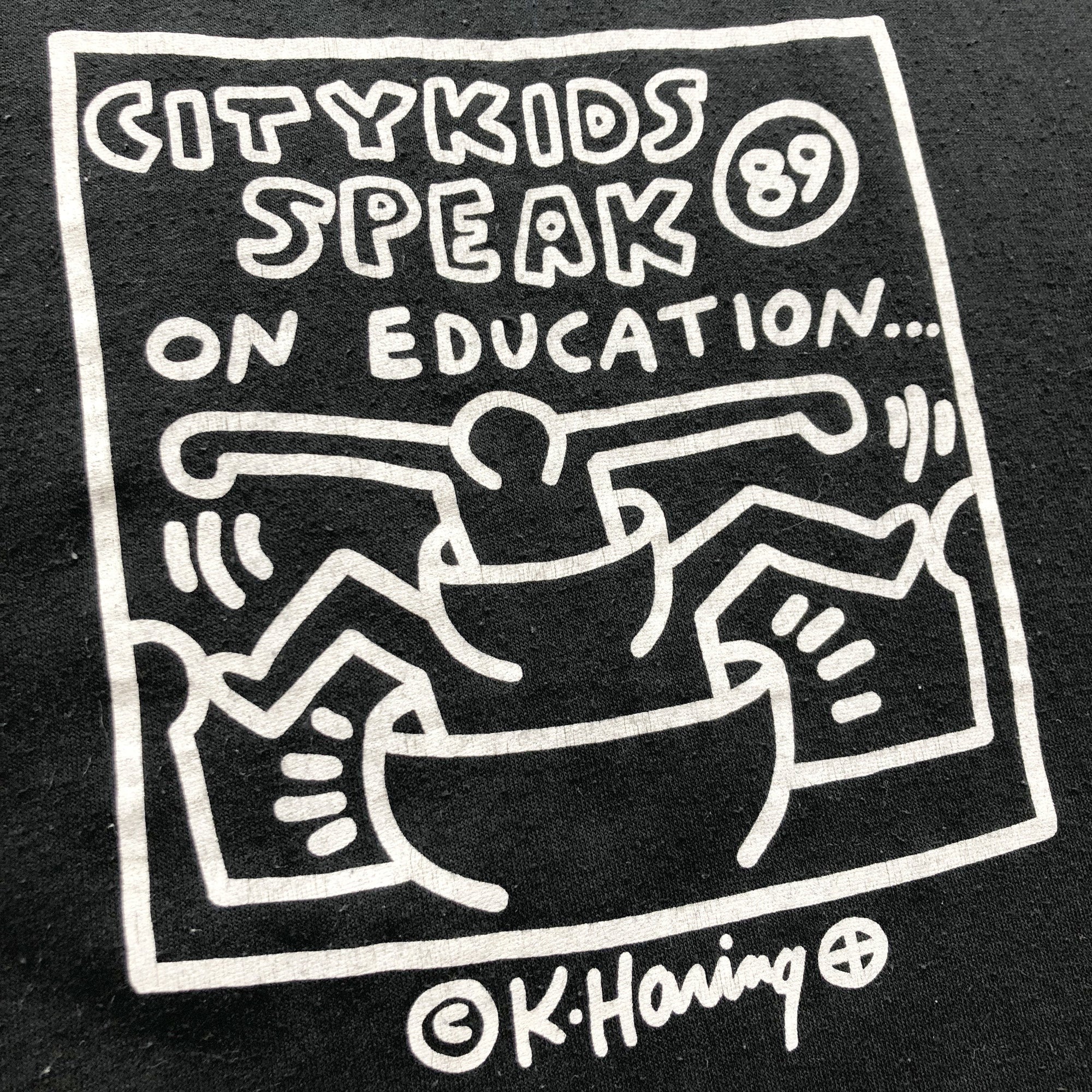 1989 Keith Haring City Kids T-Shirt