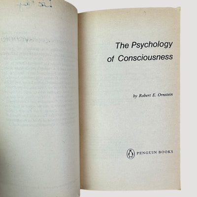 70's The Psychology of Consciousness Pelican