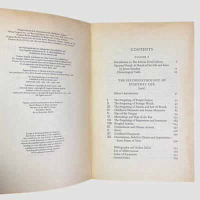 1985 The Psychopathology of Everyday Life; Sigmund Freud